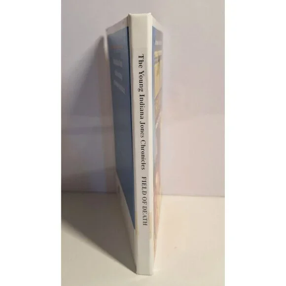 The Young Indiana Jones Chronicles Book Field Of Death Les Martin Library - Picture 8 of 9